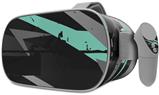 Decal style Skin Wrap compatible with Oculus Go Headset - Baja 0014 Seafoam Green (OCULUS NOT INCLUDED)