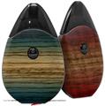Skin Decal Wrap 2 Pack compatible with Suorin Drop Exotic Wood Zebra Wood Burst Deep Blue VAPE NOT INCLUDED