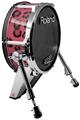 Skin Wrap works with Roland vDrum Shell KD-140 Kick Bass Drum Leopard Skin Pnk (DRUM NOT INCLUDED)