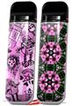 Skin Decal Wrap 2 Pack for Smok Novo v1 Scene Kid Sketches Pink VAPE NOT INCLUDED