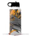 Skin Wrap Decal compatible with Hydro Flask Wide Mouth Bottle 32oz Baja 0032 Orange (BOTTLE NOT INCLUDED)