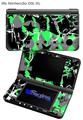 SceneKid Green - Decal Style Skin fits Nintendo DSi XL (DSi SOLD SEPARATELY)
