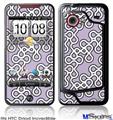 HTC Droid Incredible Skin - Locknodes 03 Lavender