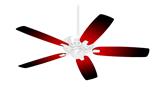 Smooth Fades Red Black - Ceiling Fan Skin Kit fits most 42 inch fans (FAN and BLADES SOLD SEPARATELY)