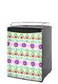Kegerator Skin - Kearas Tribal 1 (fits medium sized dorm fridge and kegerators)