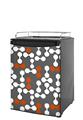 Kegerator Skin - Locknodes 04 Burnt Orange (fits medium sized dorm fridge and kegerators)
