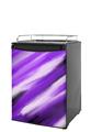Kegerator Skin - Paint Blend Purple (fits medium sized dorm fridge and kegerators)