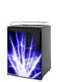 Kegerator Skin - Lightning Blue (fits medium sized dorm fridge and kegerators)