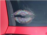 Lips Decal 9x5.5 Tie Dye Swirl 103
