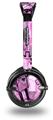 Scene Kid Sketches Pink Decal Style Skin fits Skullcandy Lowrider Headphones (HEADPHONES  SOLD SEPARATELY)