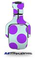 Kearas Polka Dots Purple And Blue Decal Style Skin (fits Tritton AX Pro Gaming Headphones - HEADPHONES NOT INCLUDED) 