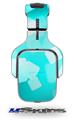 Bokeh Squared Neon Teal Decal Style Skin (fits Tritton AX Pro Gaming Headphones - HEADPHONES NOT INCLUDED) 