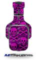 Pink Skull Bones Decal Style Skin (fits Tritton AX Pro Gaming Headphones - HEADPHONES NOT INCLUDED) 