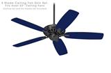 Solids Collection Navy Blue - Ceiling Fan Skin Kit fits most 52 inch fans (FAN and BLADES SOLD SEPARATELY)