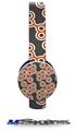 Locknodes 02 Burnt Orange Decal Style Skin (fits Sol Republic Tracks Headphones - HEADPHONES NOT INCLUDED) 