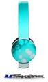 Bokeh Hex Neon Teal Decal Style Skin (fits Sol Republic Tracks Headphones - HEADPHONES NOT INCLUDED) 