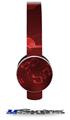 Bokeh Music Red Decal Style Skin (fits Sol Republic Tracks Headphones - HEADPHONES NOT INCLUDED) 