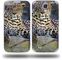 Leopard Cropped - Decal Style Skin (fits Samsung Galaxy S IV S4)